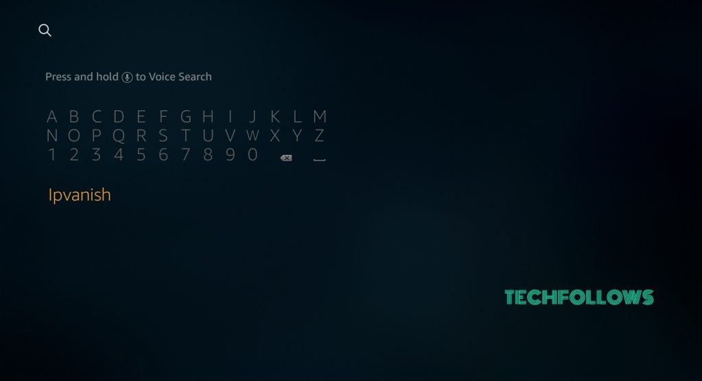 install IPVanish on Firestick