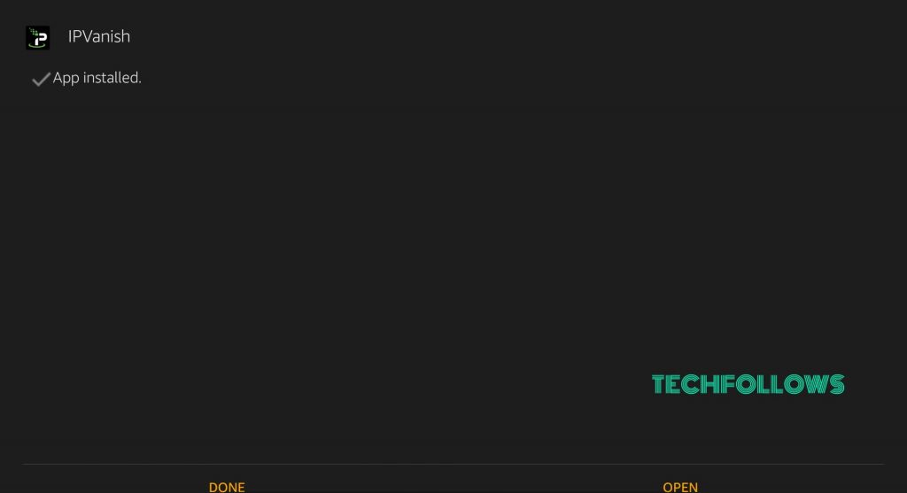install IPVanish on Firestick