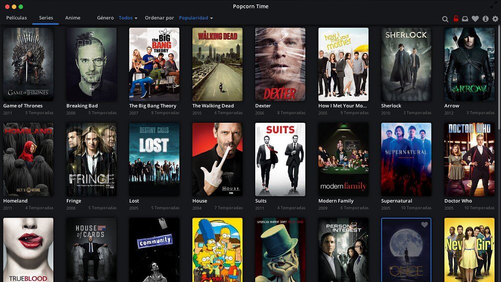 Popcorn Time on Mac