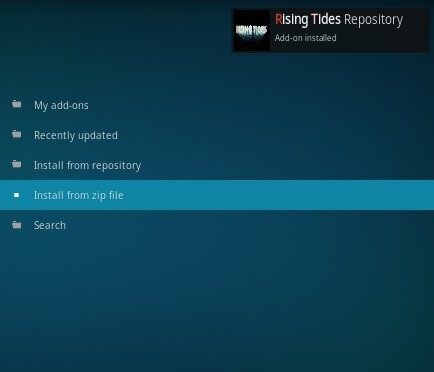 How to Install Rising Tide Addon Using Mulla Repository - 53