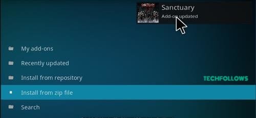 Sanctuary Kodi Addon