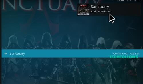 Sanctuary Kodi Addon