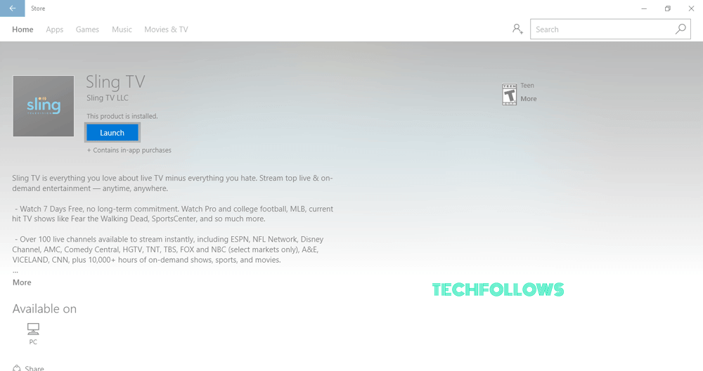 How to Download Sling TV App for Windows  Mac  Android   iOS  - 93