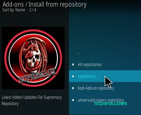 How to install Supremacy Addon Using Supremacy Repository  - 92