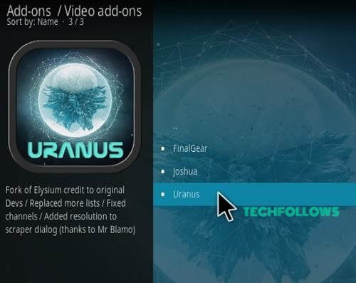 Uranus Addon