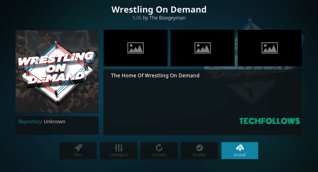 Wrestling On Demand Addon