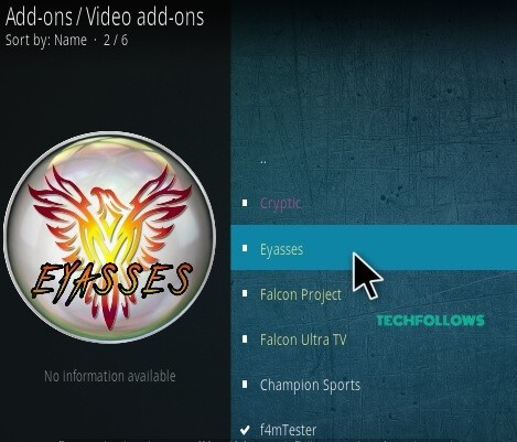 Eyasses Kodi Addon