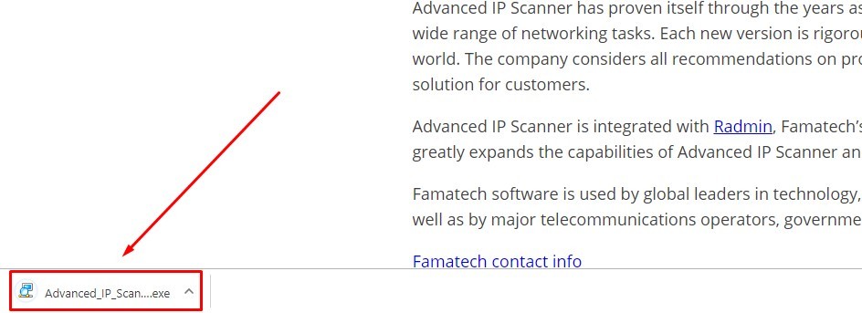 Advanced IP Scanner Portable