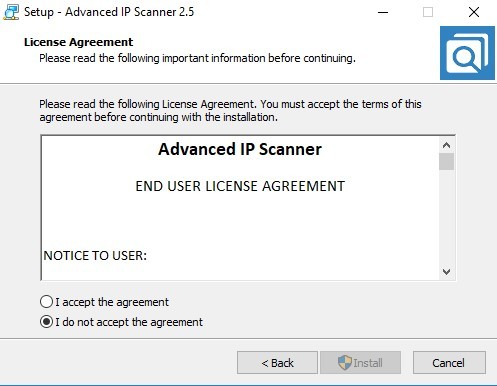 Advanced IP Scanner