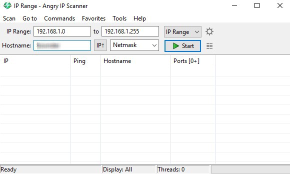 Angry IP Scanner