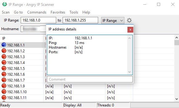 Angry IP Scanner