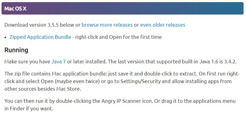 Angry IP Scanner