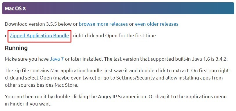 Angry IP Scanner