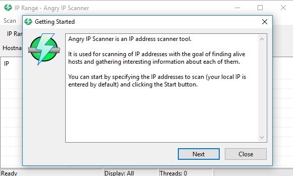 Angry IP Scanner