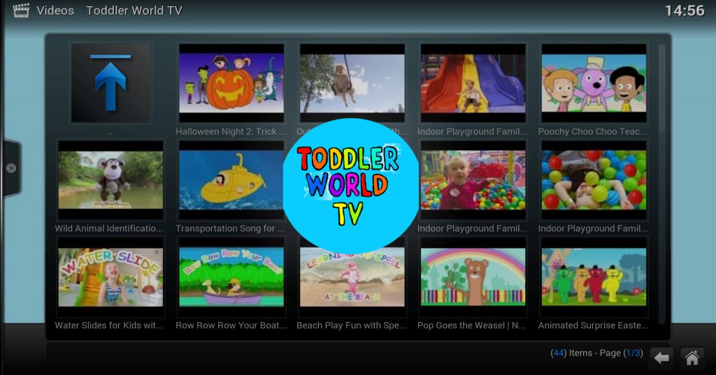 Toddler World TV Addon