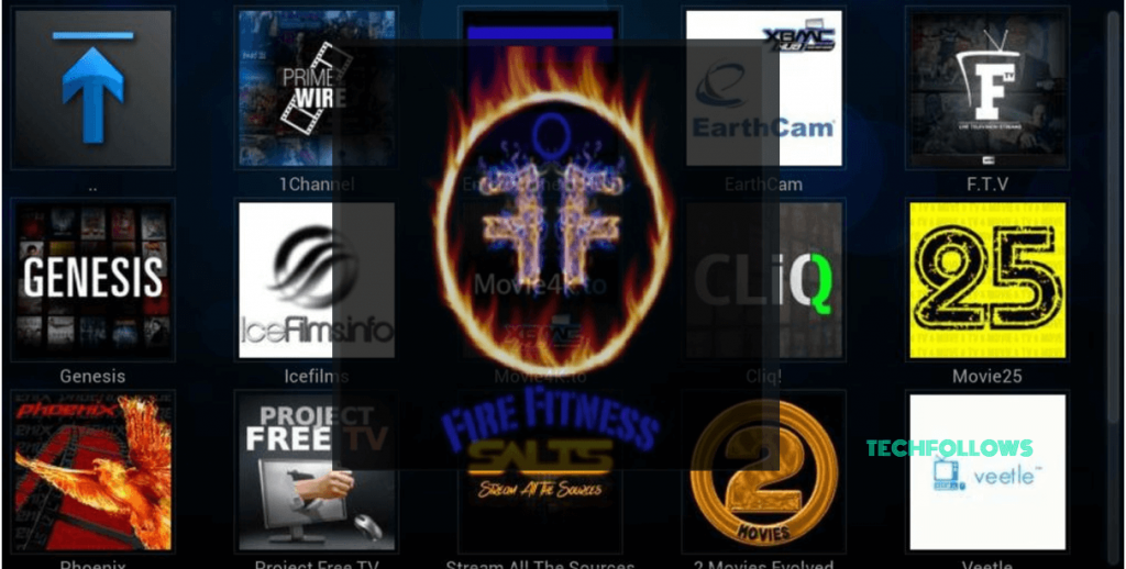 Fire Fitness Kodi Addon