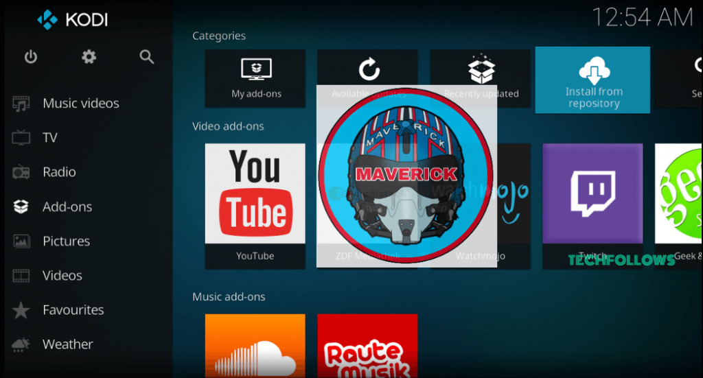  Maverick TV Kodi Addon