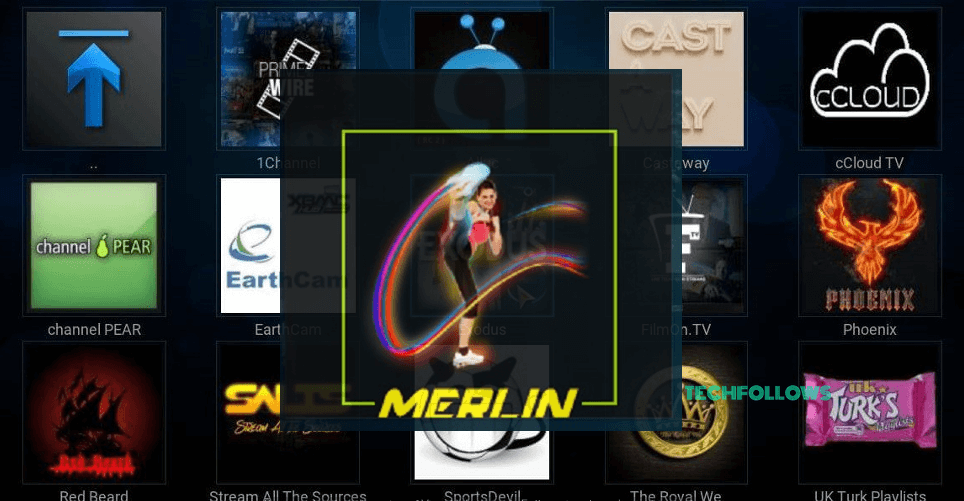 Merlin Fitness Kodi Addon