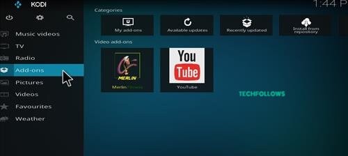 Merlin Fitness Kodi Addon