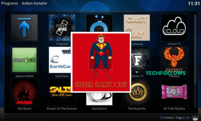 Super Cartoons Kodi Addon