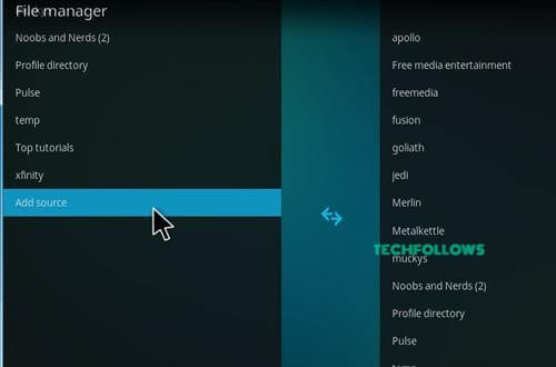 The Music Source Kodi Addon