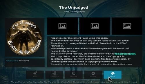 How to Install The Unjudged Kodi Addon - 56