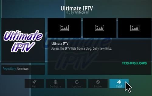 Ultimate IPTV Kodi Addon