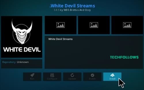 White Devil Kodi Addon