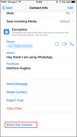 How to Block Someone on Whatsapp  2021  - 63