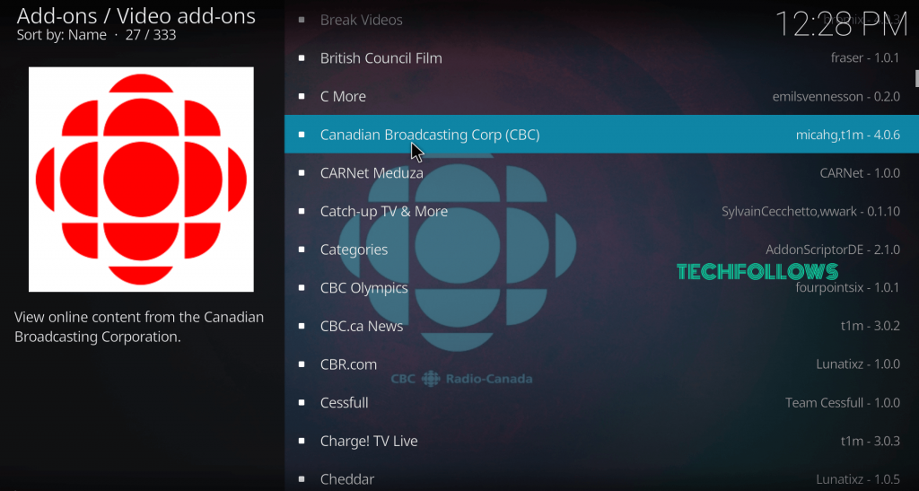 Select CBC Addon
