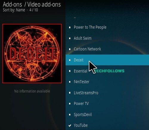 Deceit Kodi Addon