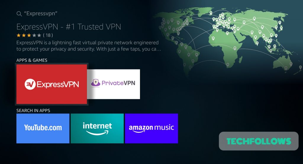 Install ExpressVPN on Firestick