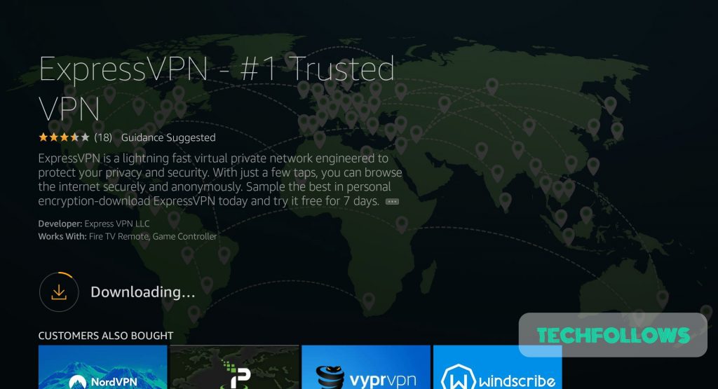 Install ExpressVPN on Firestick