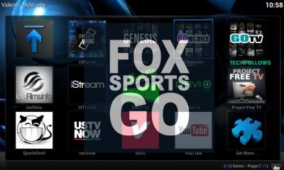 Fox Sports Go Kodi Addon