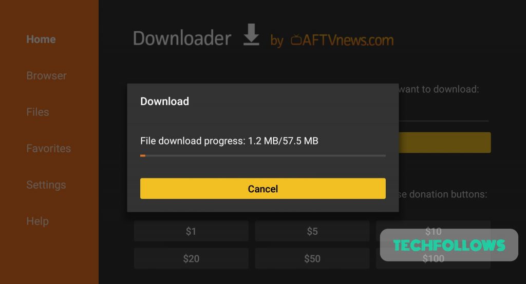 App getting Downloaded on Firestick