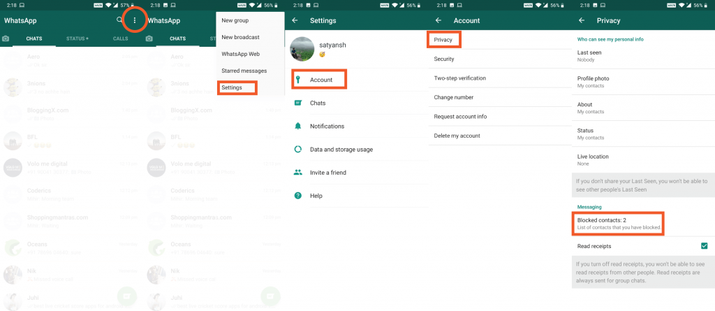 How to Block Someone on Whatsapp  2021  - 26