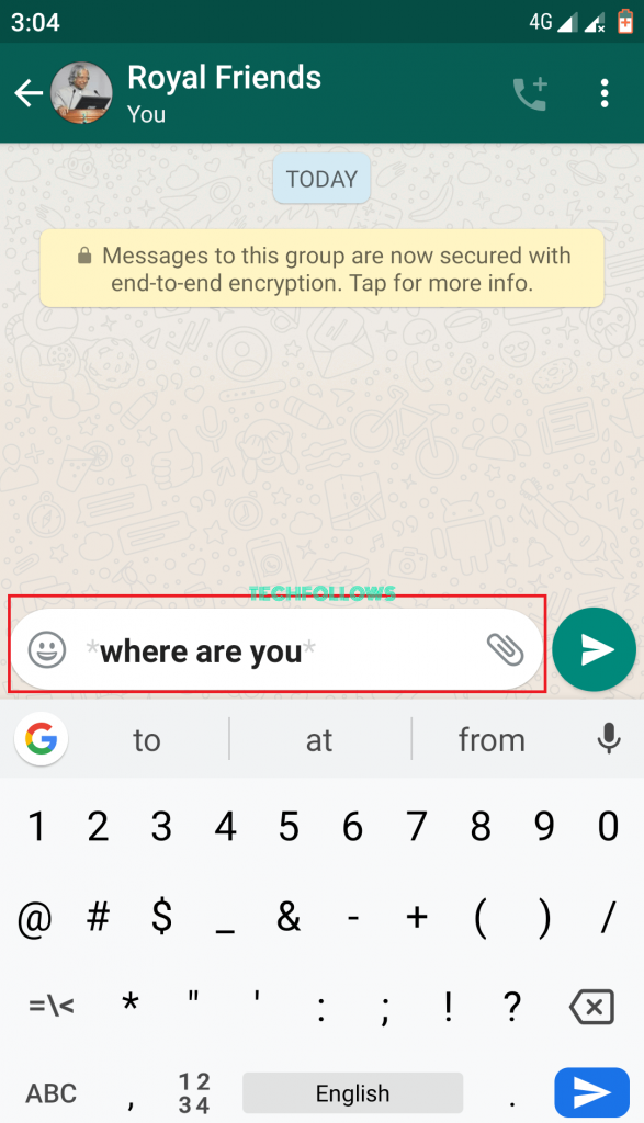 How to Bold in Whatsapp   Simple Procedures  - 23
