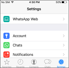 How to Hide Whatsapp Status