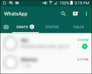 How to Hide Whatsapp Status