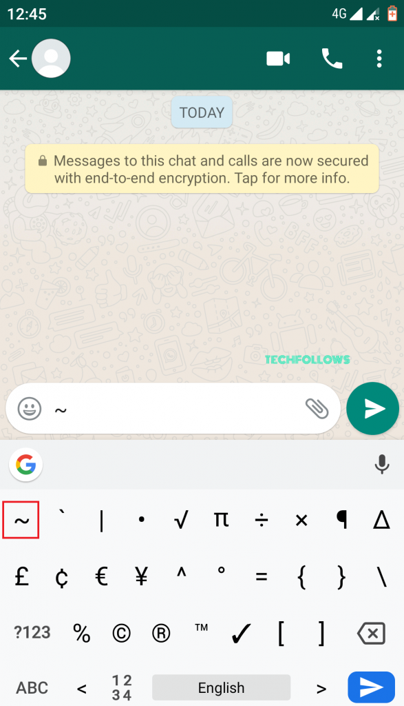 How to Strikethrough in Whatsapp