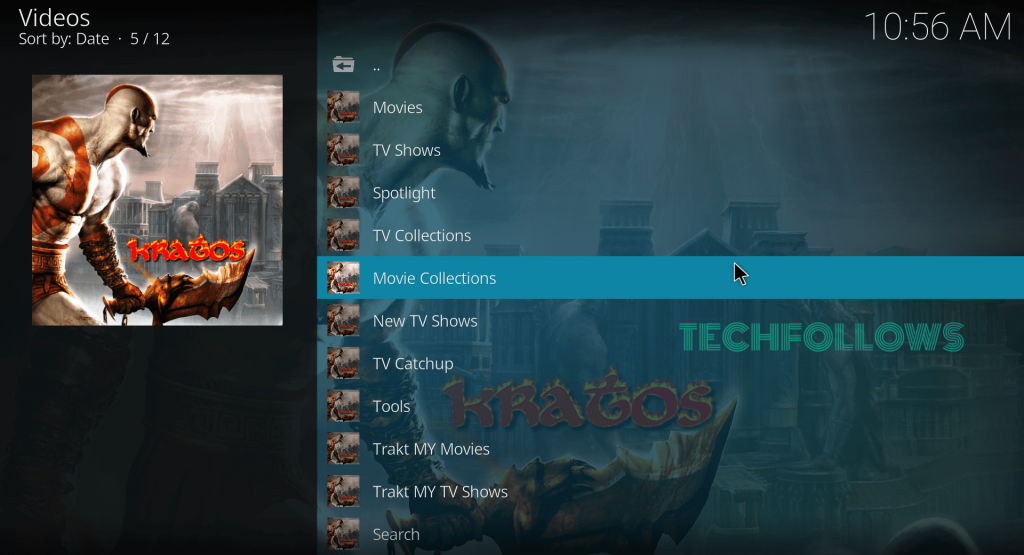 The Kratos Kodi Addon