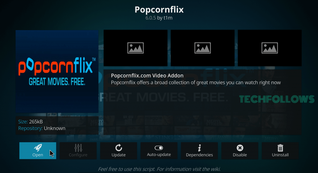 Popcornflix Addon - Alternative for Elementum Kodi Addon