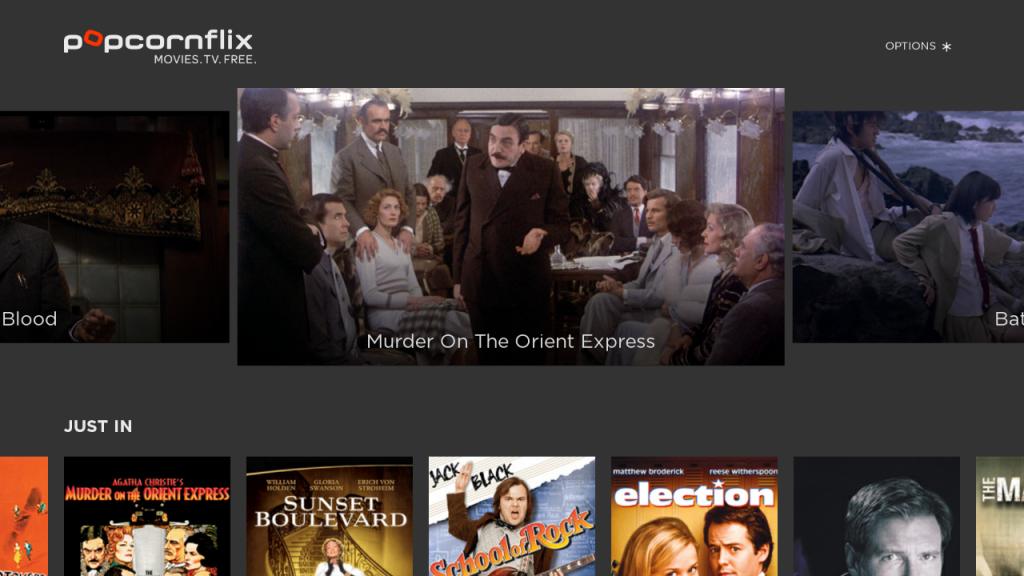 Popcornflix on Roku