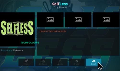 Selfless Kodi Addon