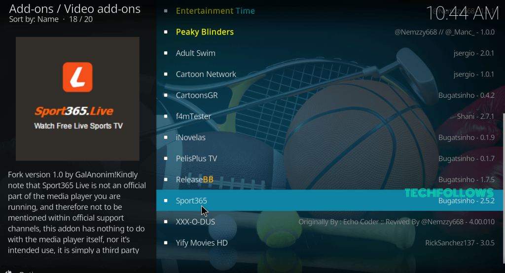 How to Install Sport365 Live Kodi Addon - 6