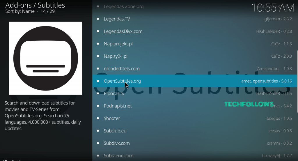 How to Get Subtitles on Kodi with OpenSubtitles  2021  - 80