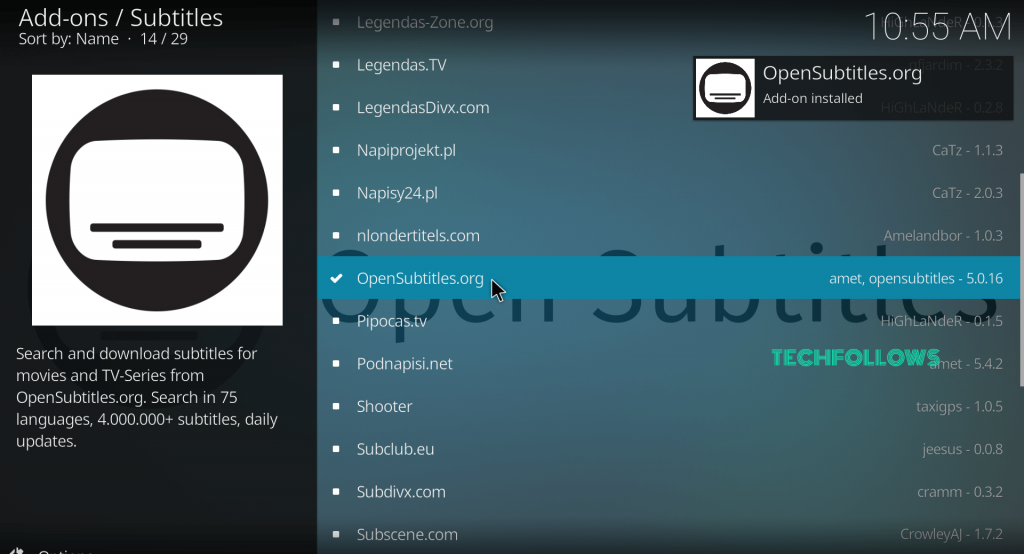 How to Get Subtitles on Kodi with OpenSubtitles  2021  - 14
