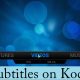 Subtitles on Kodi