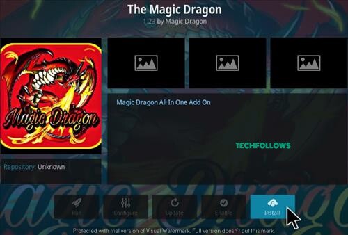 The Magic Dragon Kodi Addon