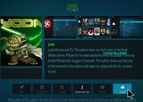 Yoda Kodi Addon